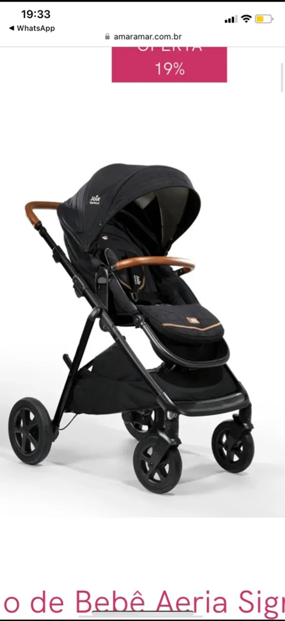 Carrinho de Bebê Joie Aeria Signature