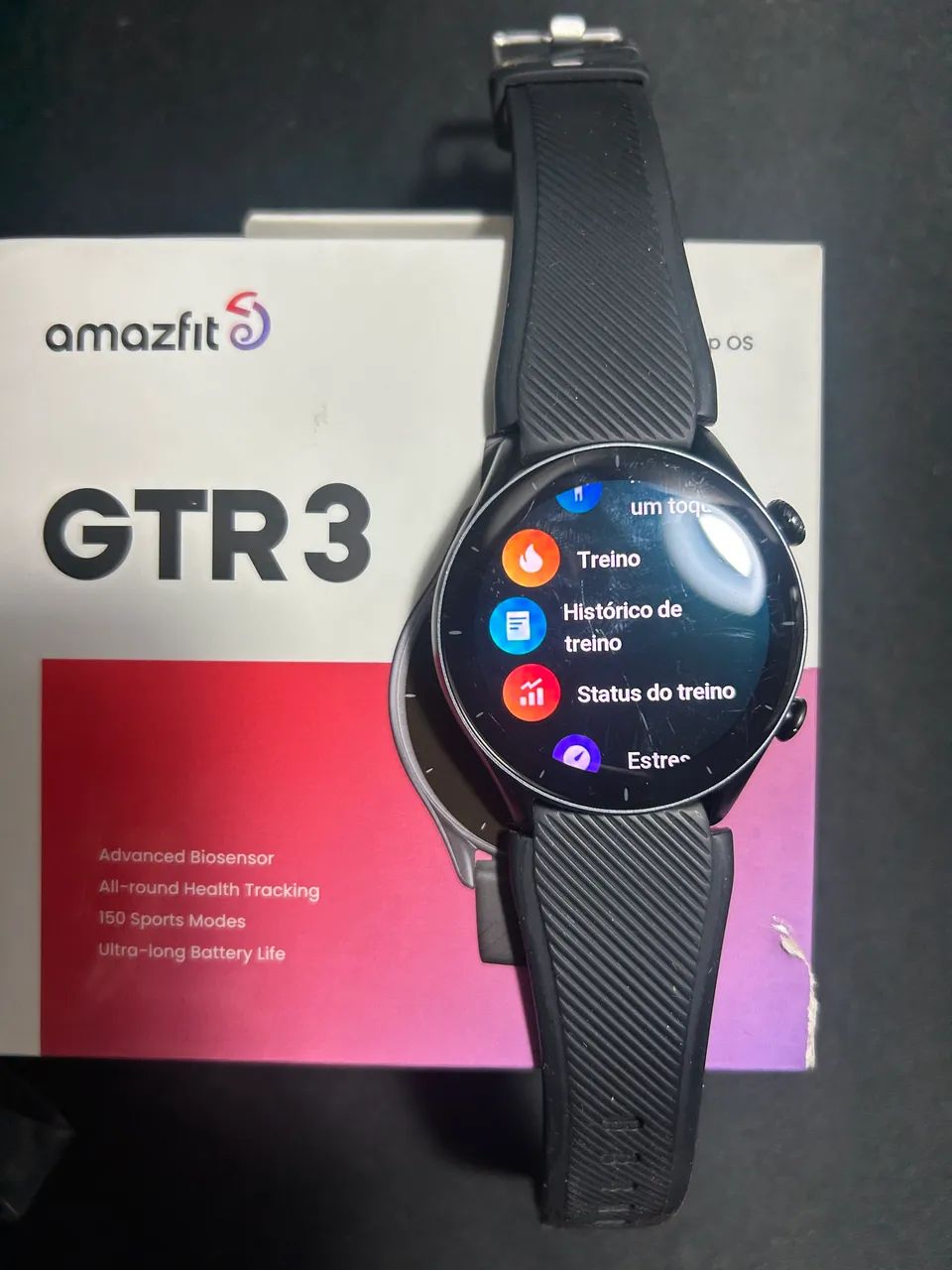 Relógio Amazfit GTR3 (usado) com nota fiscal  - Foto 5