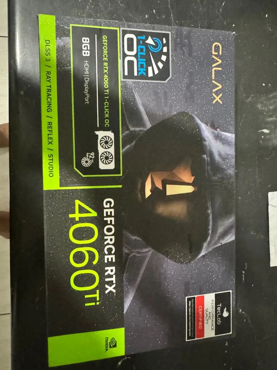 Placa de Vídeo Galax GeForce RTX 4060 Ti 1-Click OC 8GB