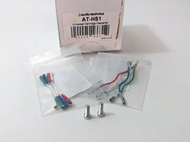 HeadShell Universal Audio-Technica AT-HS1 Seminova  - Foto 6