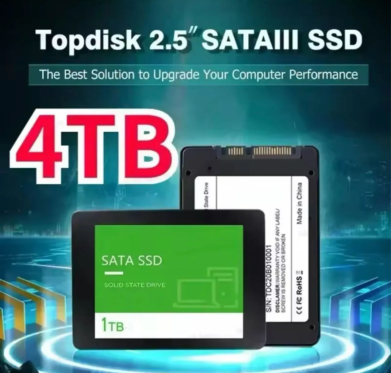 SSD Topdisk 2.5'' SATAIII 4TB