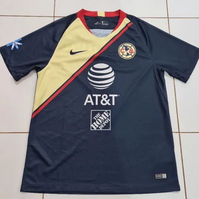 Camisa América do México Nike Azul Importada Tamanho G