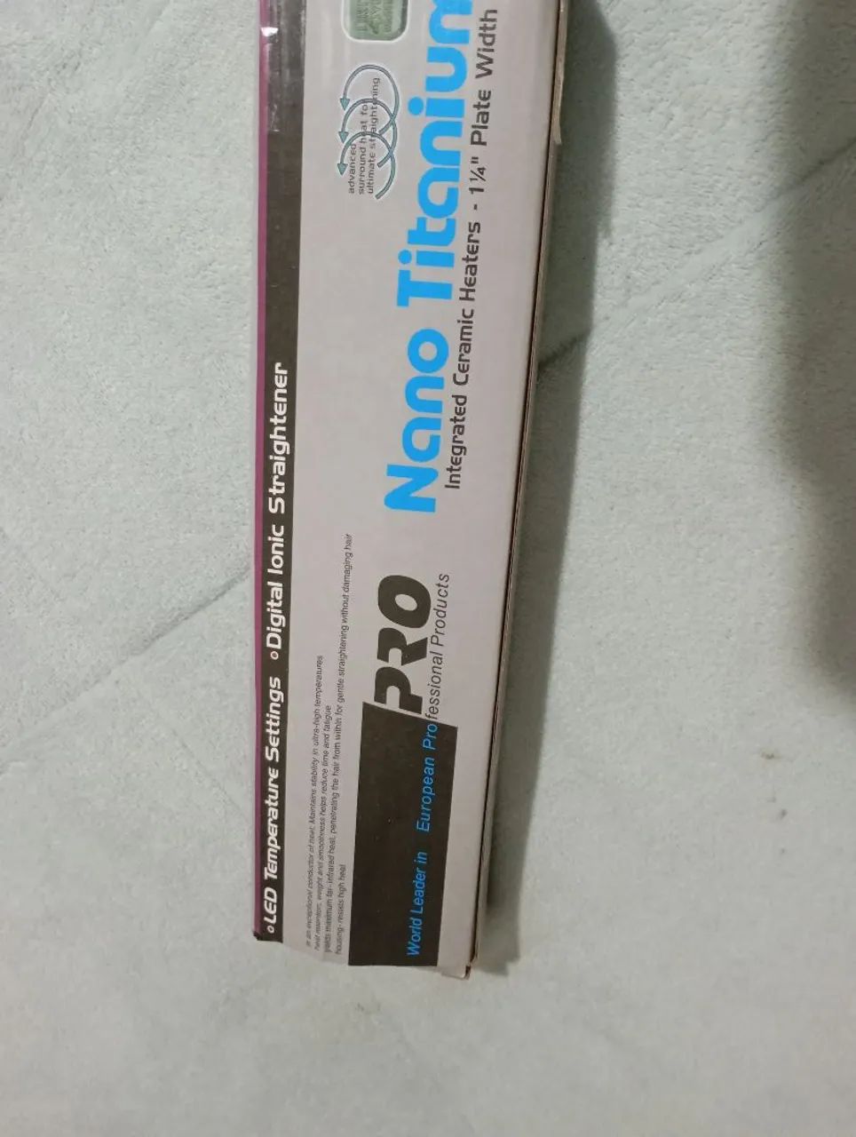 Prancha de cabelo Nano Titanium PRO