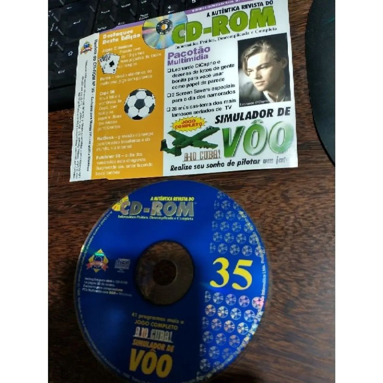 A-10 Cuba jogo antigo completo revista do CD ROM 35