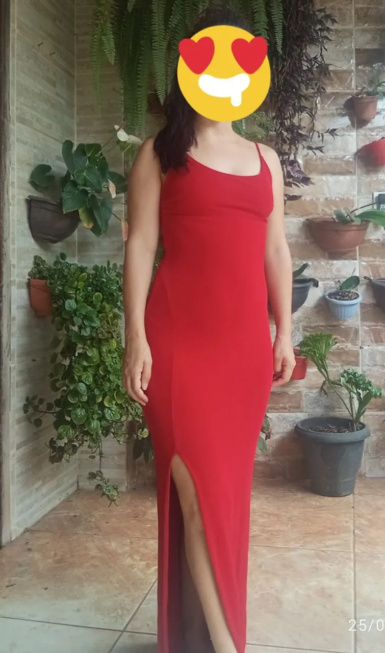 Vestido Longo Vermelho