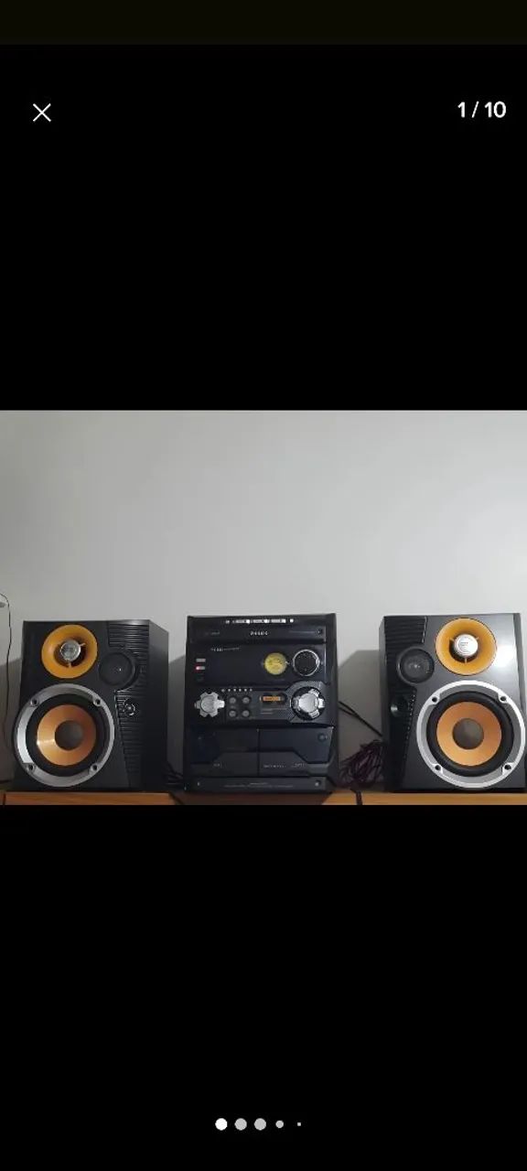 mini system da Philips apenas a central 