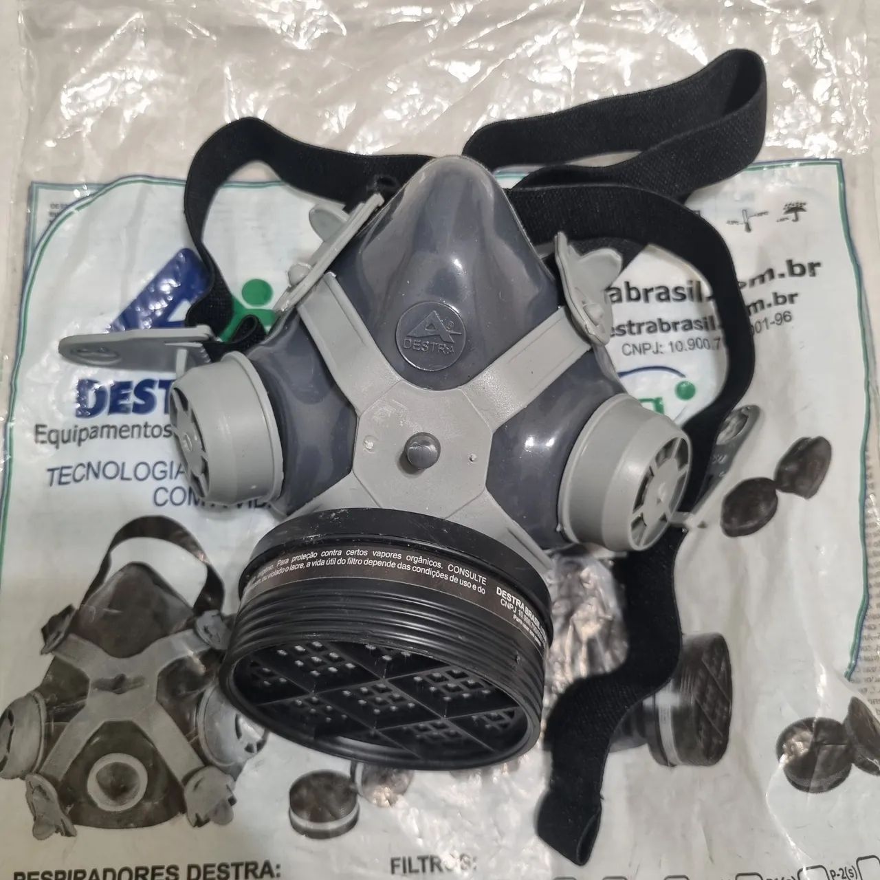 Máscara de proteção respiratória para pintura - Foto 2