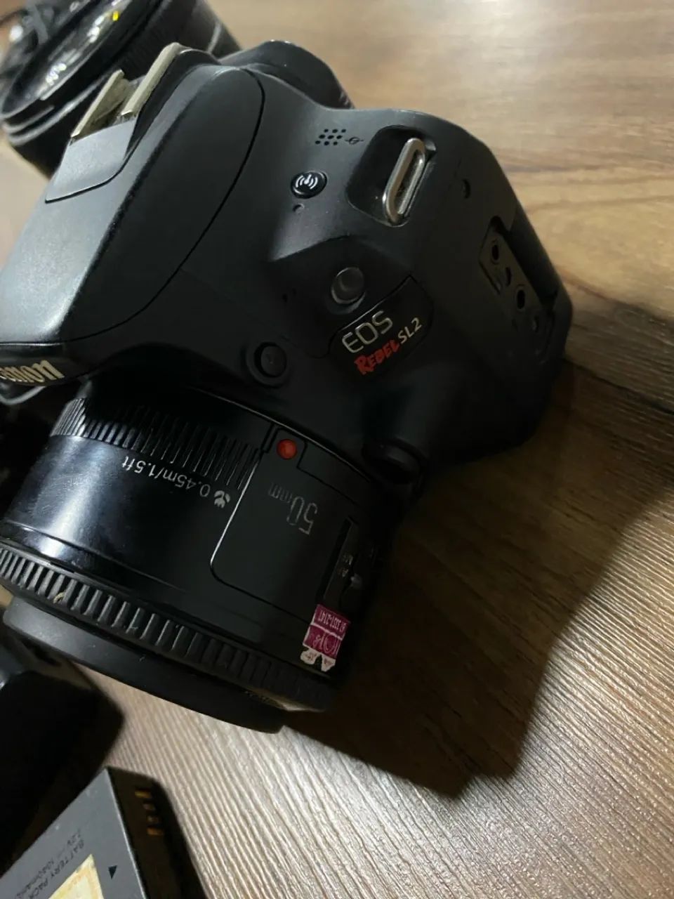 Cânon SL2 kit  + 75-300mm - Foto 6