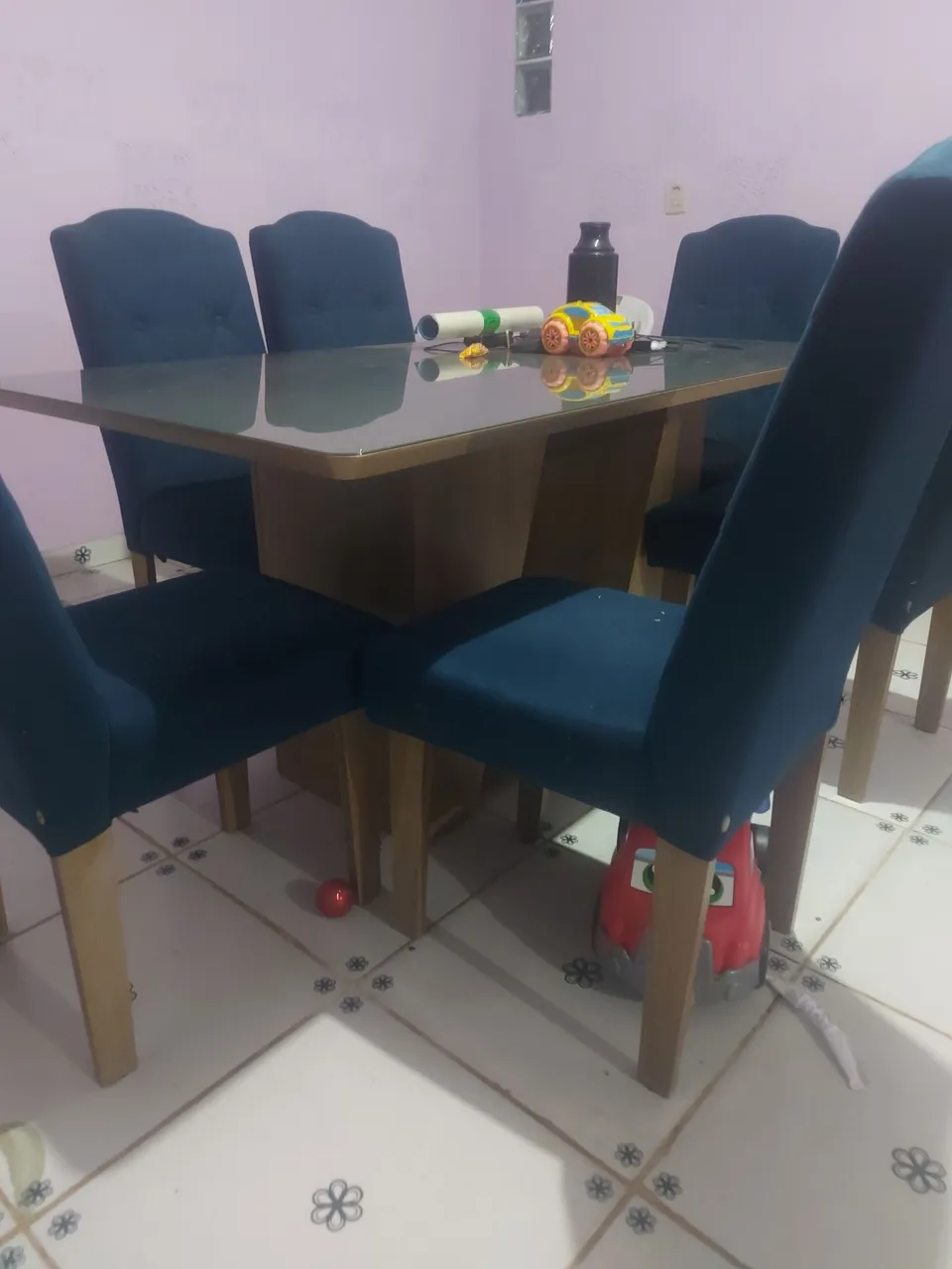 Mesa de Jantar com 6 Cadeiras
