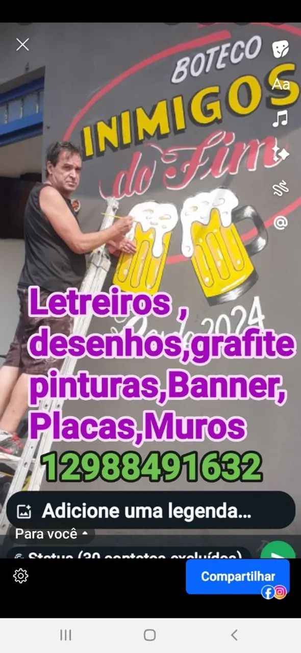 Letreiros e grafite - Foto 3
