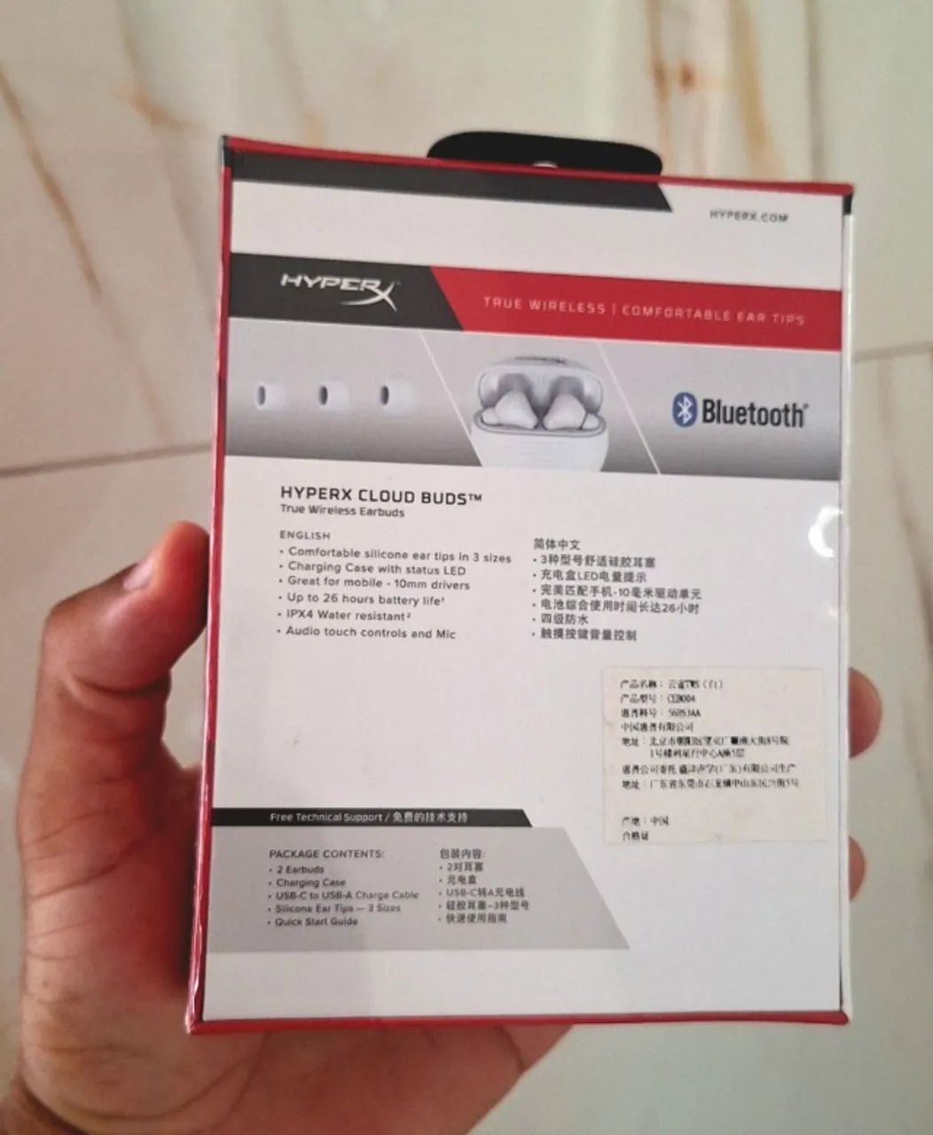 Fone HyperX Cloud Buds TWS - Foto 2
