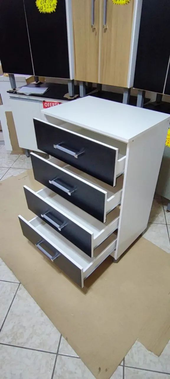Cômoda 4 Gavetas - Foto 2