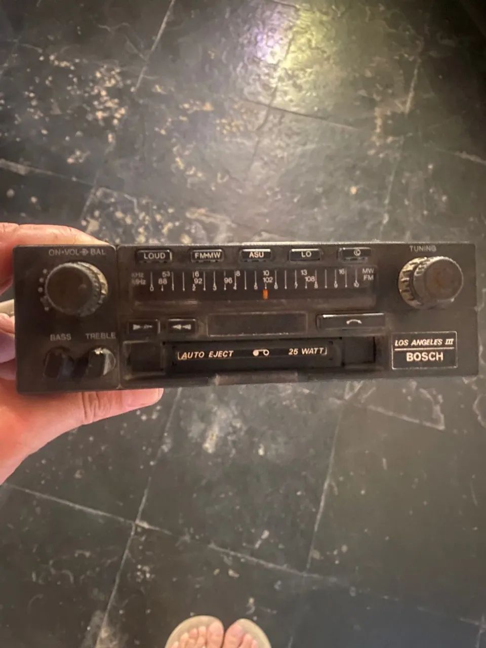 Rádio AM/FM Bosch Los Angeles III - Antiguidade