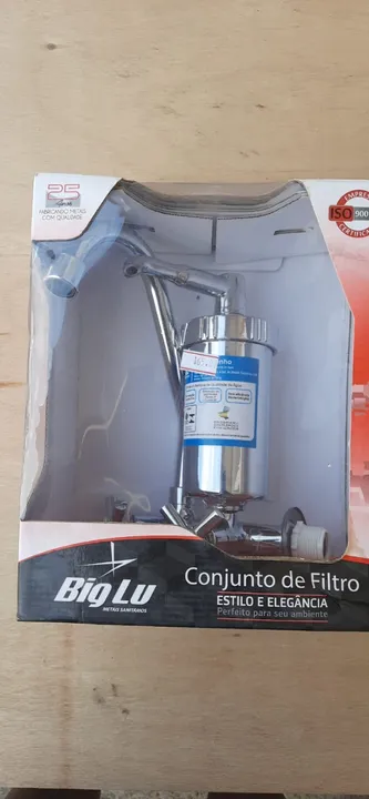 Conjunto de Filtro e torneira Big Lu metais