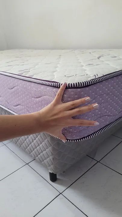 Cama solteiro ( Colchão e base da cama) - Foto 3