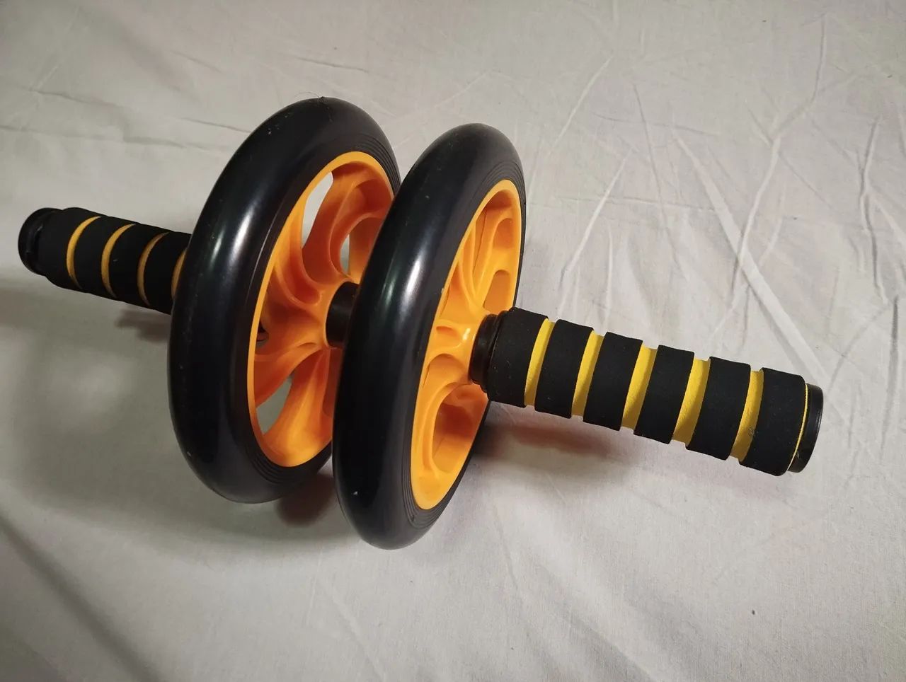 Rolo De Exercicio Fisico Roda Abdominal Fitness Lombar Reforçado 