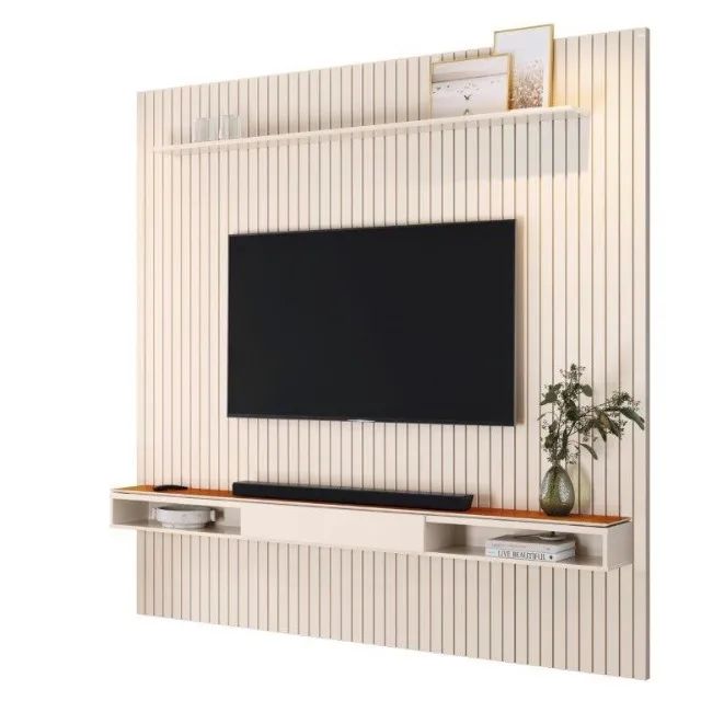 Home Suspenso 2.29m Ripado Para TV Até 75'' Polegadas! Frete e Montagem Grátis. - Foto 3