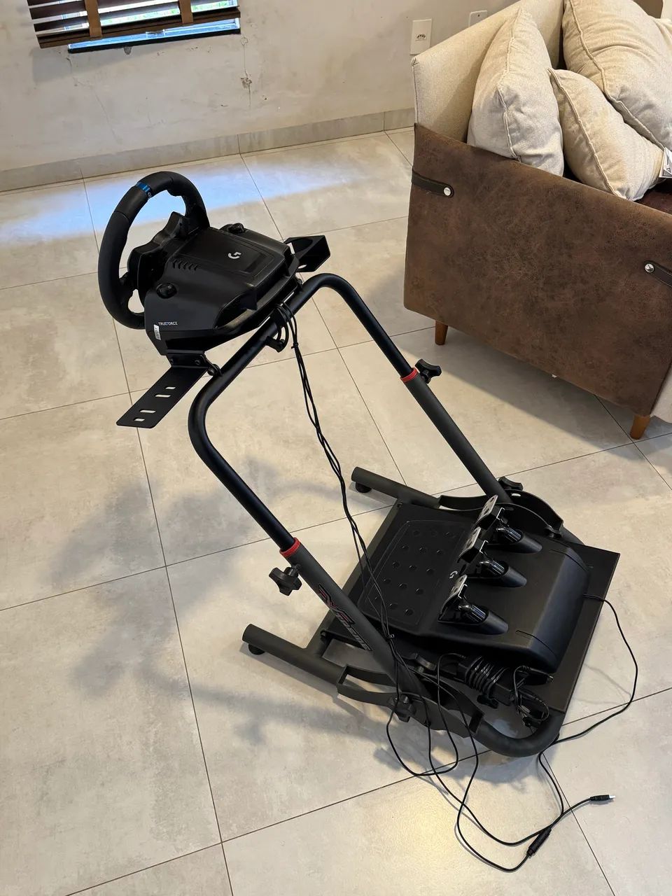 Volante Logitech G923 para Xbox Series X|S, One, extremamente novo, sem detalhes. - Foto 6