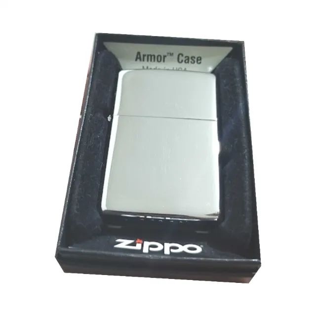 Isqueiro Zippo Cromado espelhado alto brilho - Foto 4