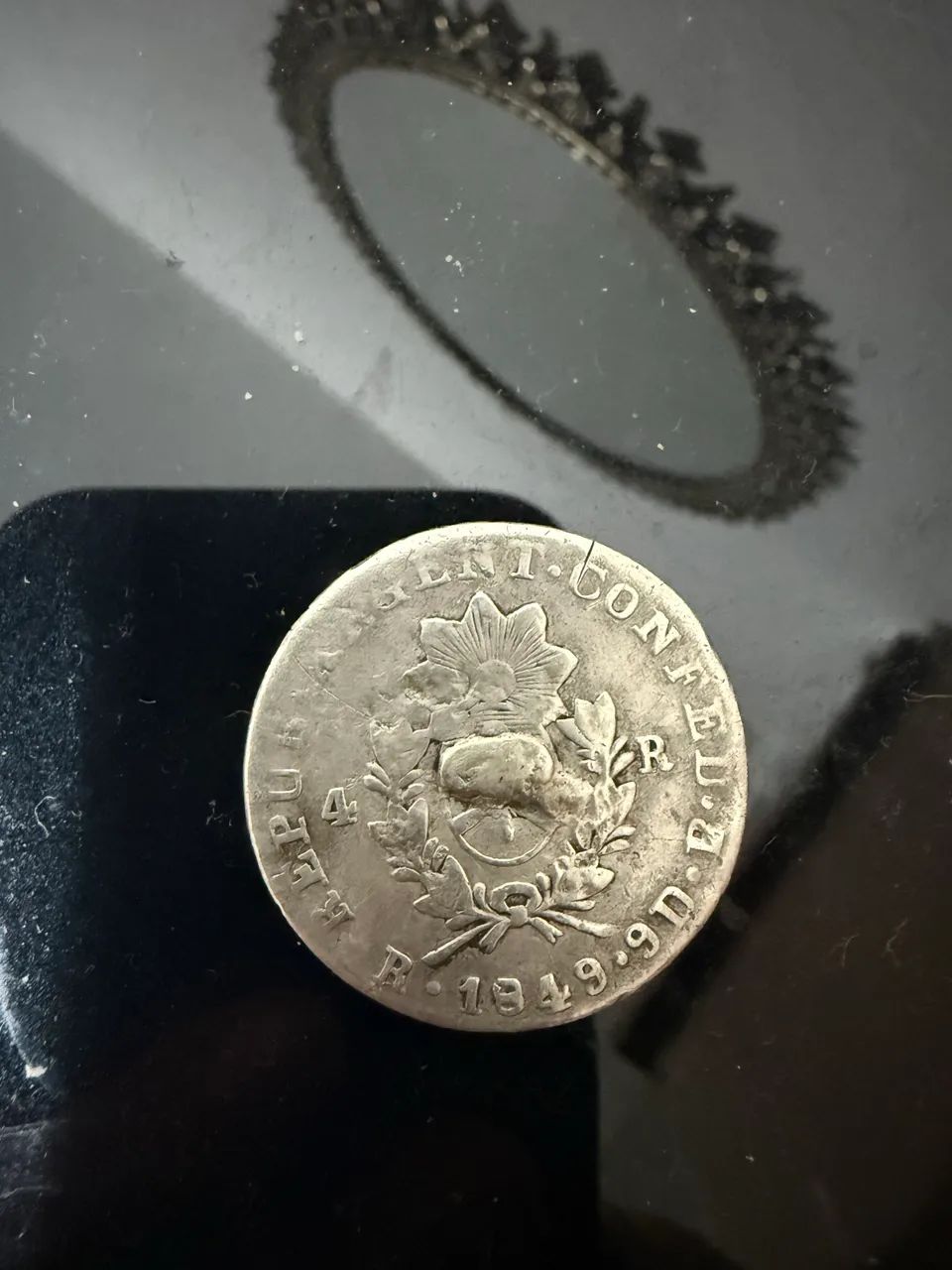 Moeda de prata argentina  - Foto 2