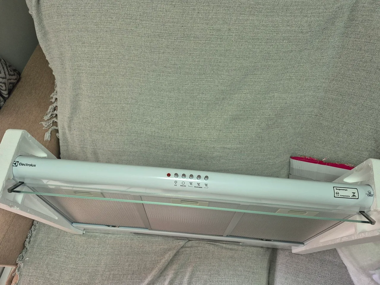 Coifa Electrolux de 80 cm - Branca - Nova