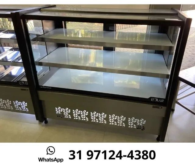 Balcão Vitrine Expositor Polar 1,25M