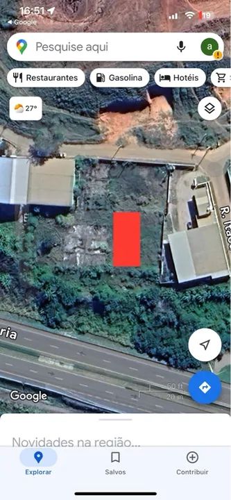 Lote em frente a Br101