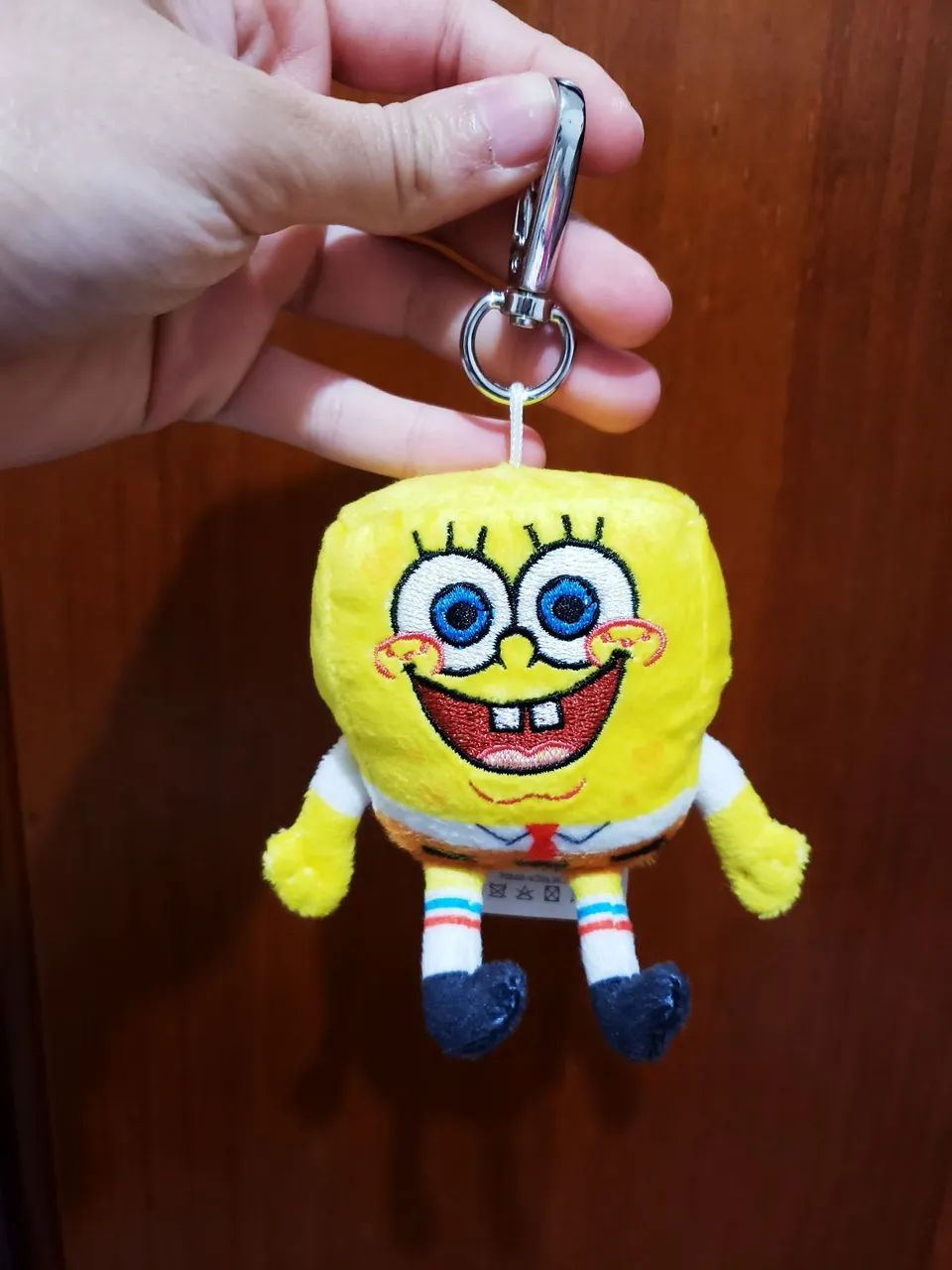 Chaveiro Pelúcia Bob Esponja - Colecionável