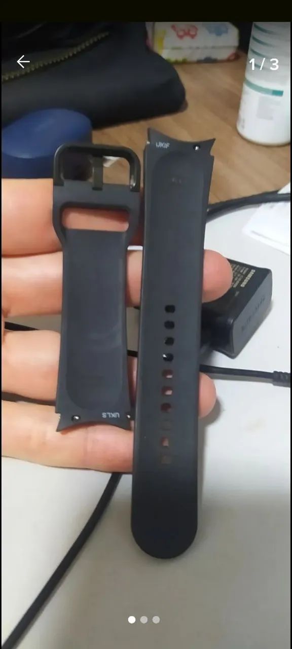 Pulseira E Carregador Originais Galax watch 4 Samsung.