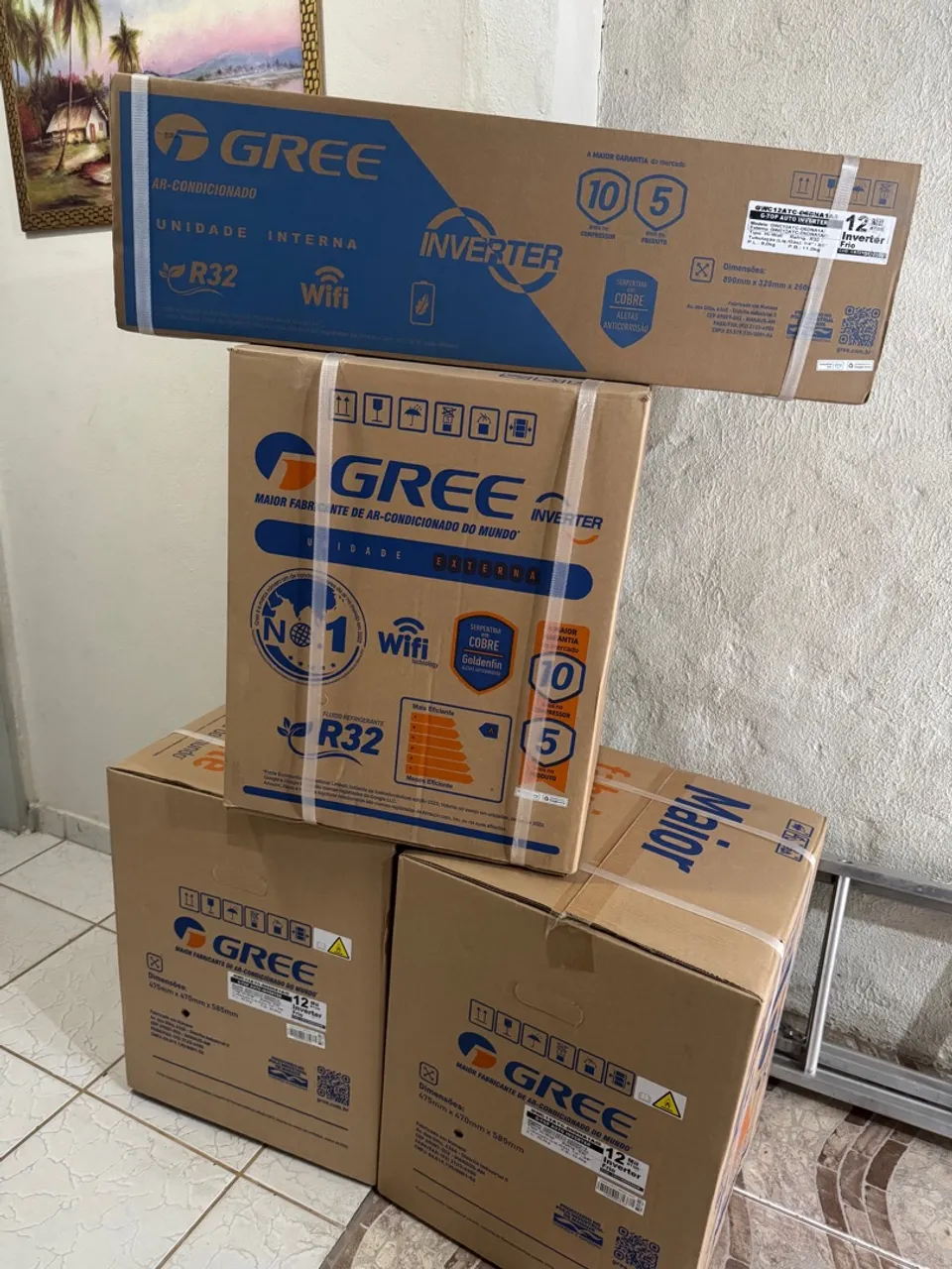 Ar Condicionado Gree Inverter 12.000 BTUs