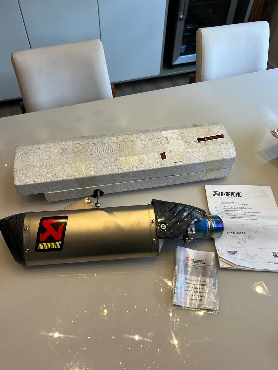 Ponteira Longa Akrapovic Bmw S1000RR 2020/2026