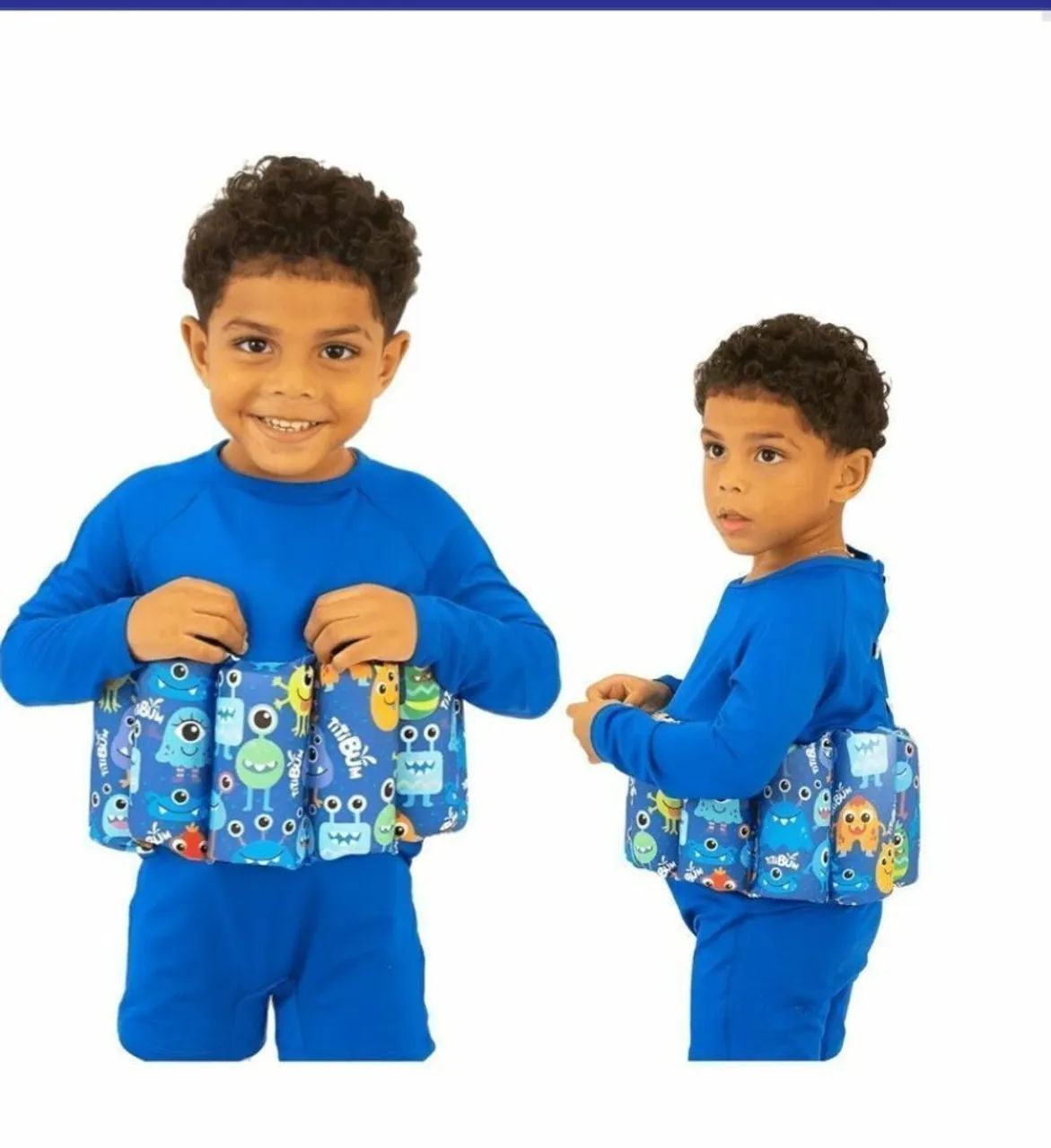 Roupa Flutuante Infantil com Boia Integrada - Foto 3