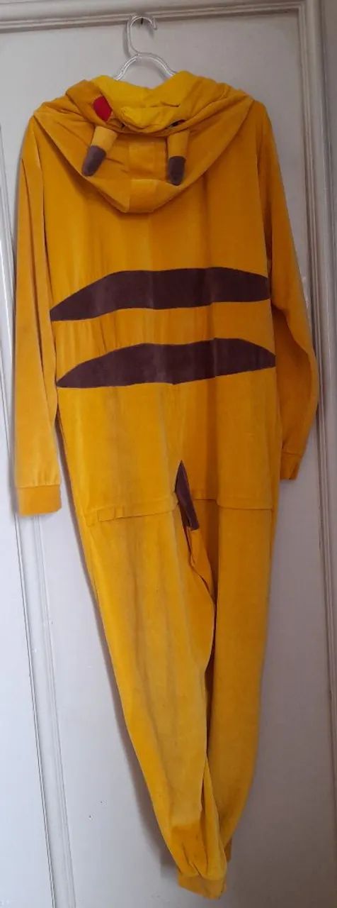 Kigurume Pikachu e pantufa - Foto 2