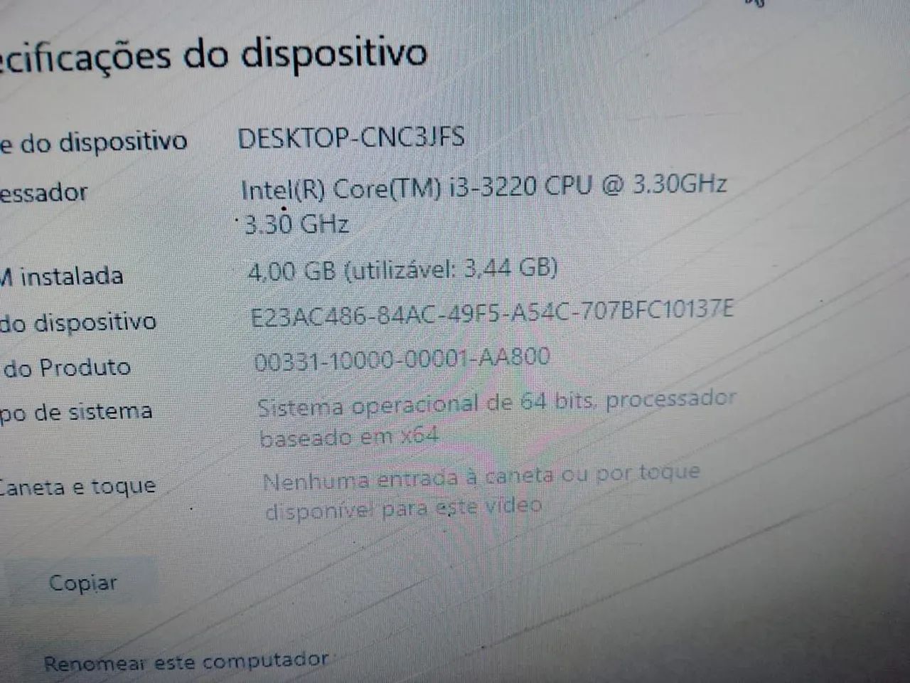 Computador 64385502025603121