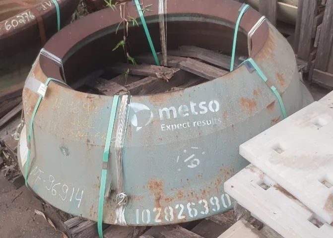 Cones - Revestimentos para britador - Manganês - Preço por kg. - Foto 3