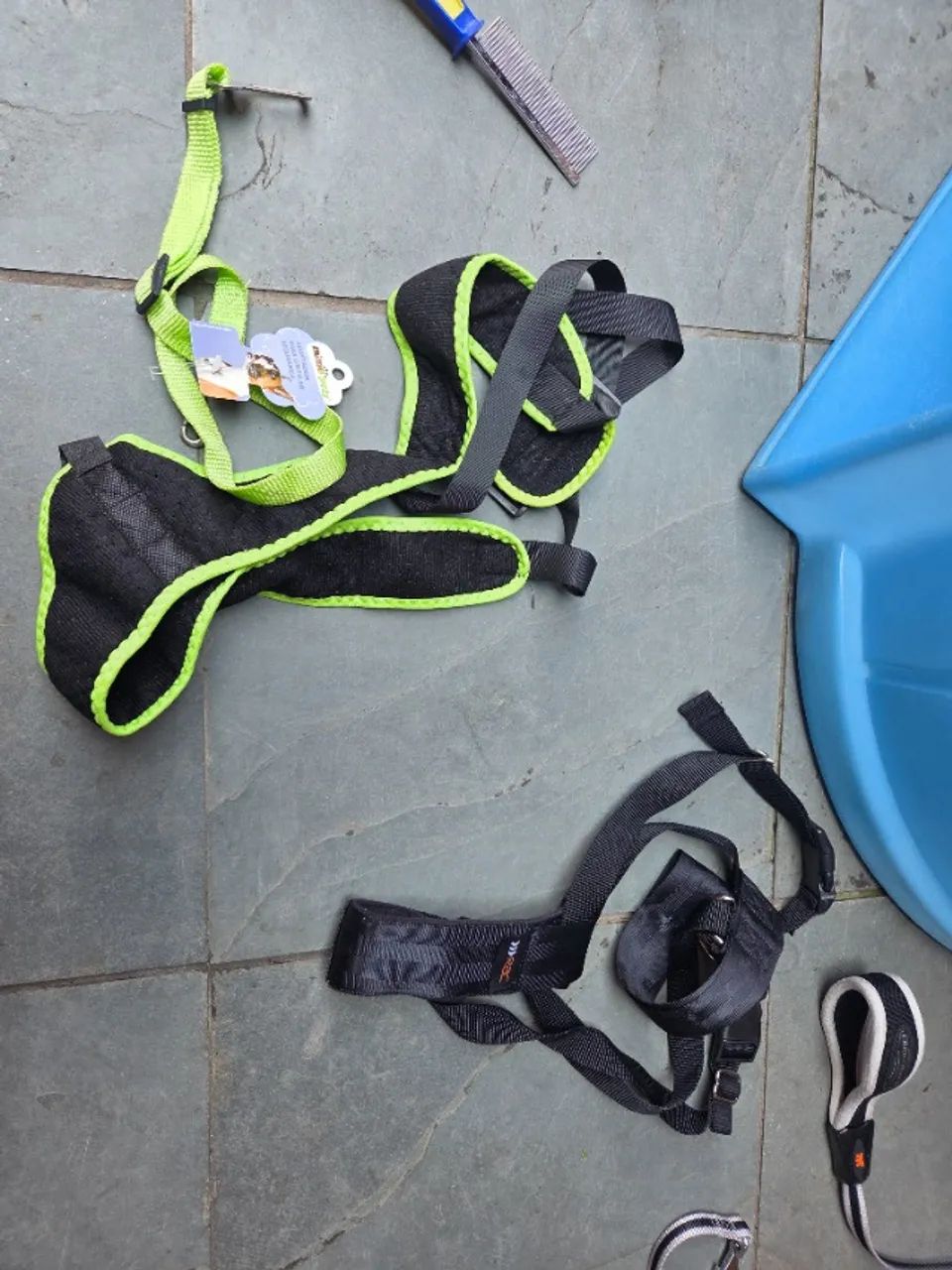 Kit acessórios pet Casinha chafariz, cinto segurança para cacahorro - Foto 5