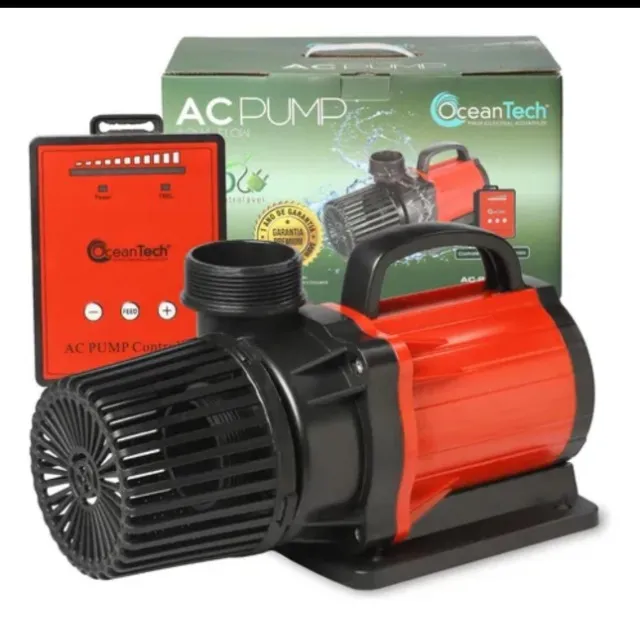 Bomba Submersa Ac 3000 a 40000l/h lago aquario fonte c/ controlador