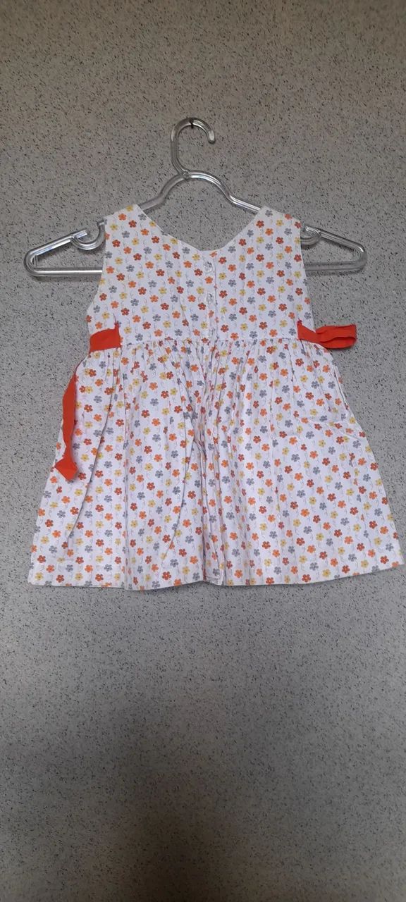 Vestido infantil flor - Foto 3