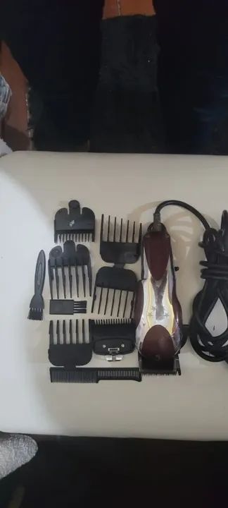 Máquina de cortar cabelo profissional - Foto 5