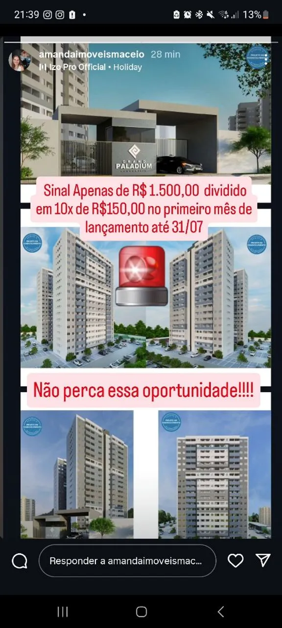 Pré- lançamento do lado do shopping pátio.