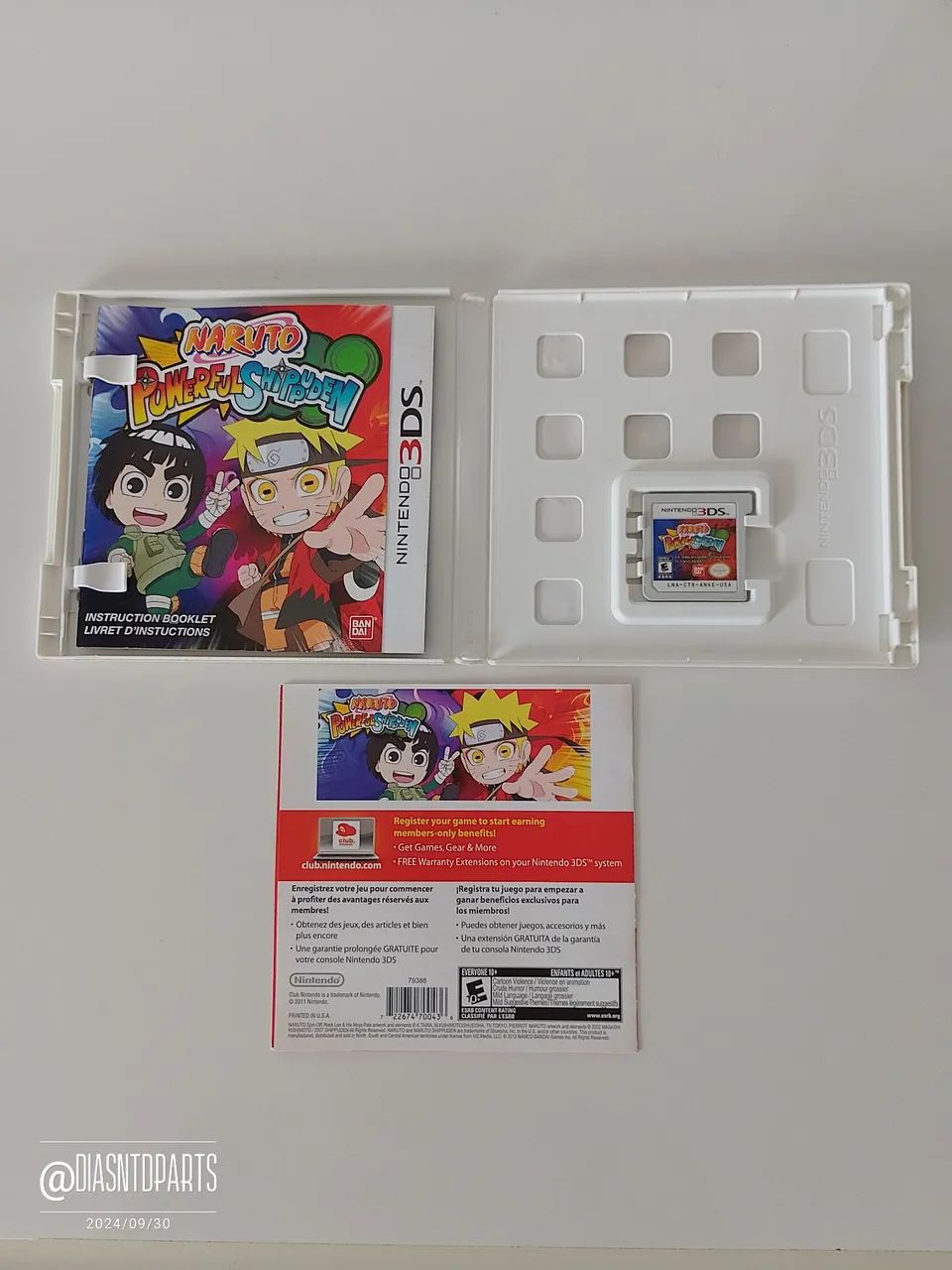 Naruto Powerful Shippuden Original - Jogo Nintendo 3Ds  - Foto 2