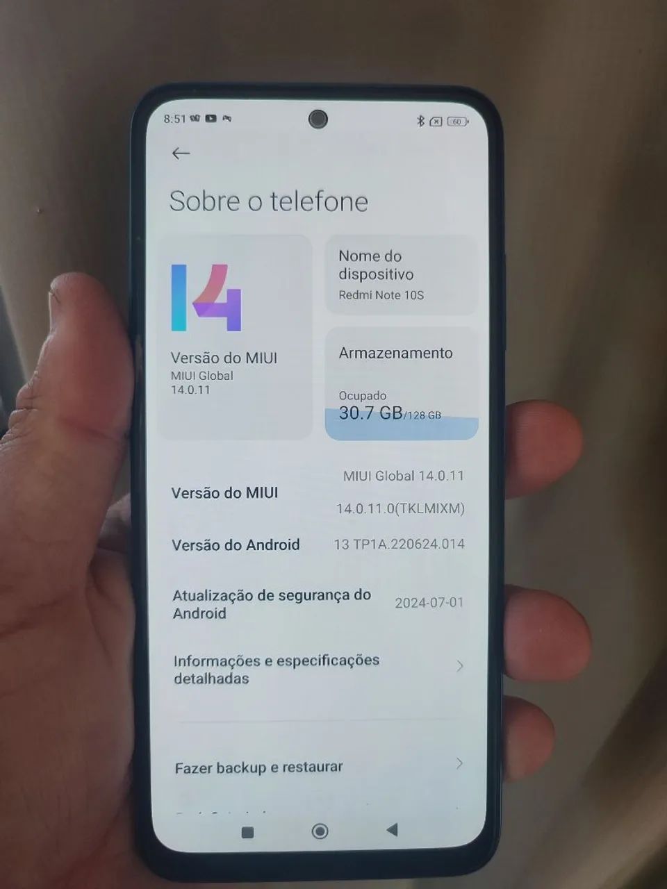Xiaomi Redmi Note 10s 128gb - Foto 3