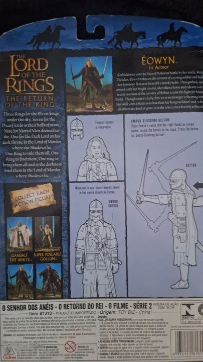 Eowyn - O Senhor dos Anéis - O Retorno do Rei Toybiz  - Foto 3