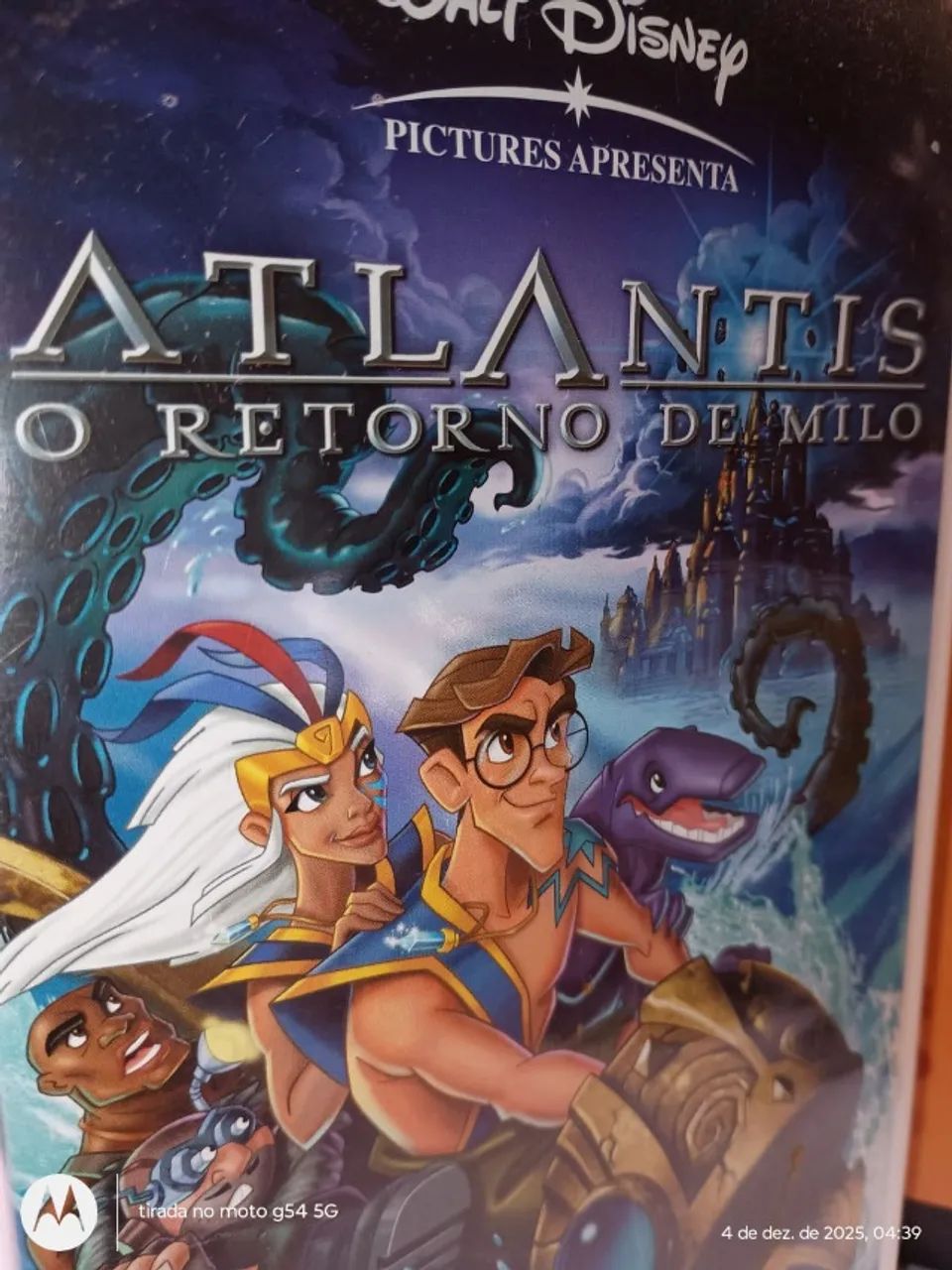 FITA VHS WALT DISNEY CLASSICOS DUBLADO - ATLANTIS O REINO PERDIDO