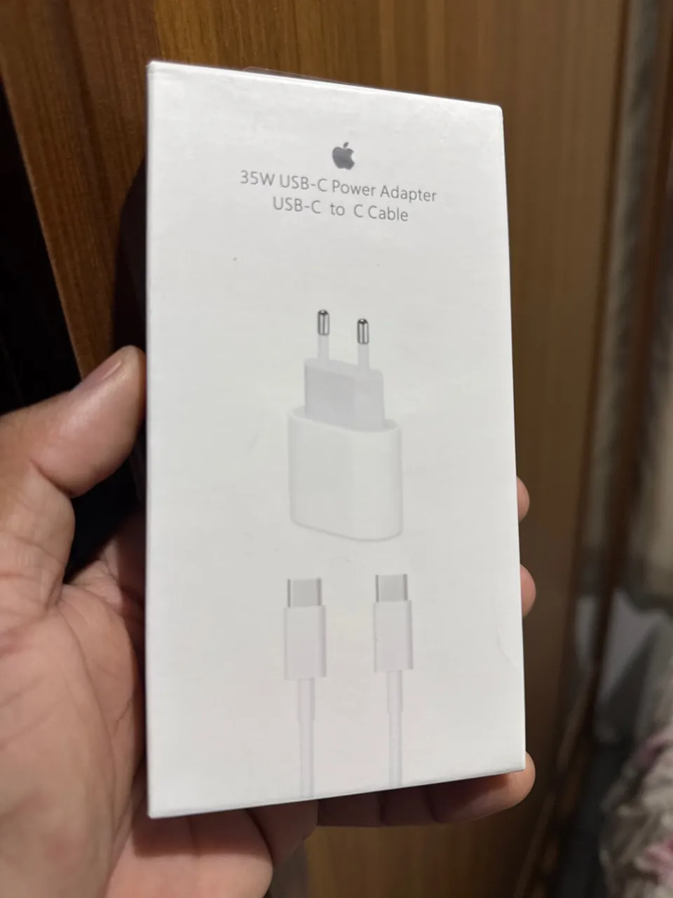 Carregador Apple 35W USB-C Power Adapter - Novo
