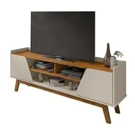 Rack para TV de ATÉ 65" Polegadas Pés em Madeira Maciça (SUPER OFERTA)!!