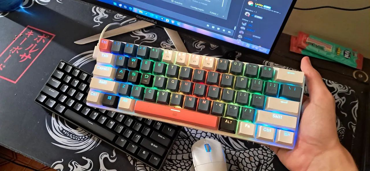Teclado Machenike K500 B61 Brown 60%
