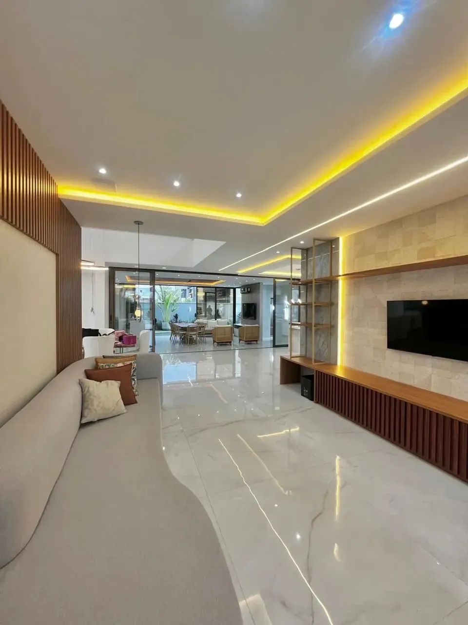 Casa de Luxo na Cidade Alpha Ceará  4 Suítes, Piscina, Sauna e Energia Solar - Foto 12