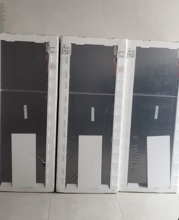 Geladeira Samsung 391L inverter bivolt-Nova Lacrada 