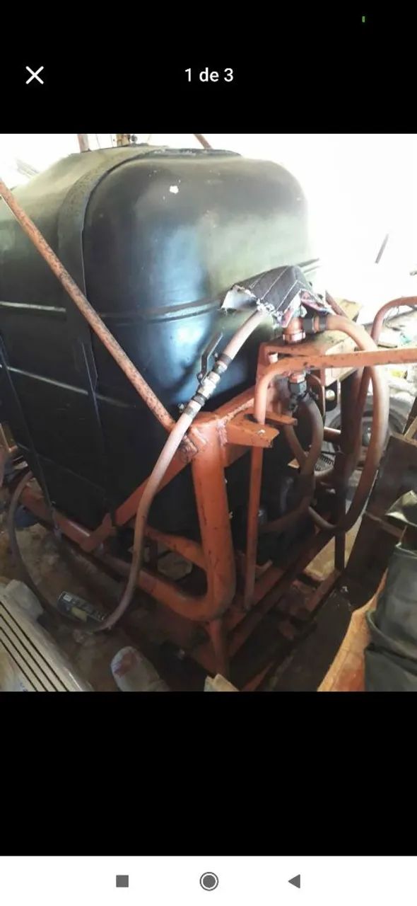 Tanque de pulverização jacto 400litros